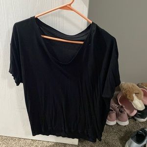 GAP black swoop neck